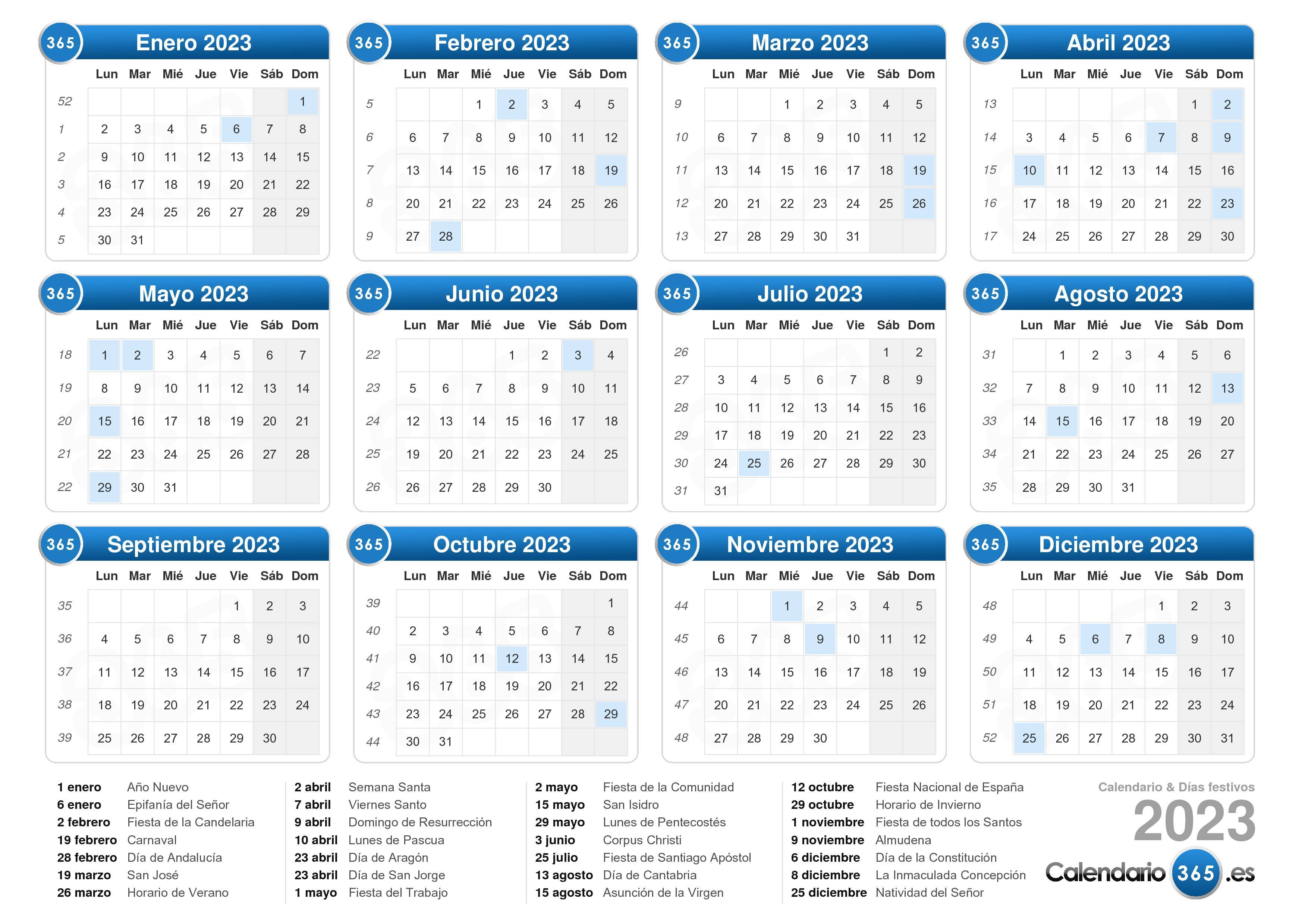 Calendario Por Mes 2023 Calendario 2023