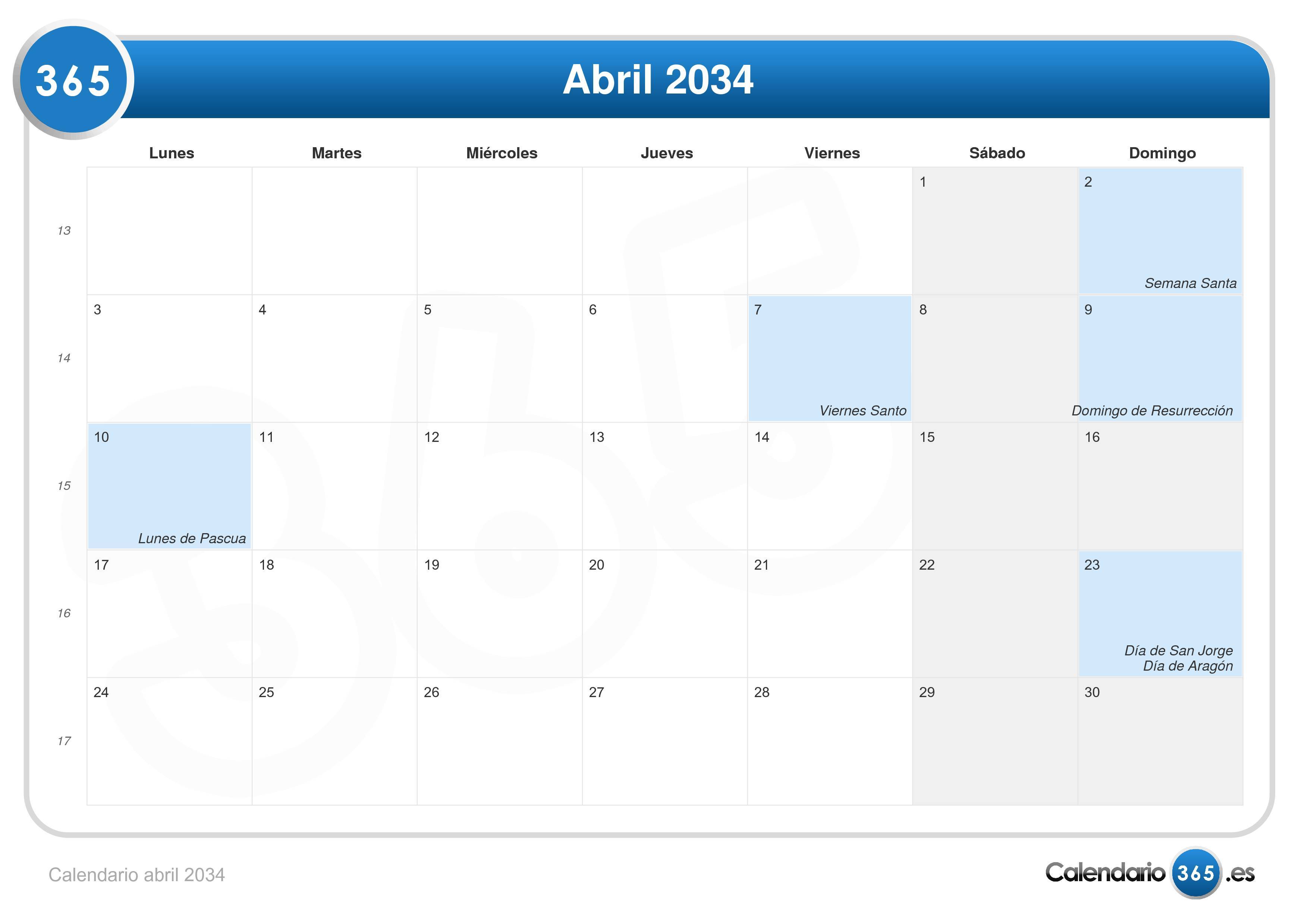 Semana Santa Calendario 2023 Colombia IMAGESEE